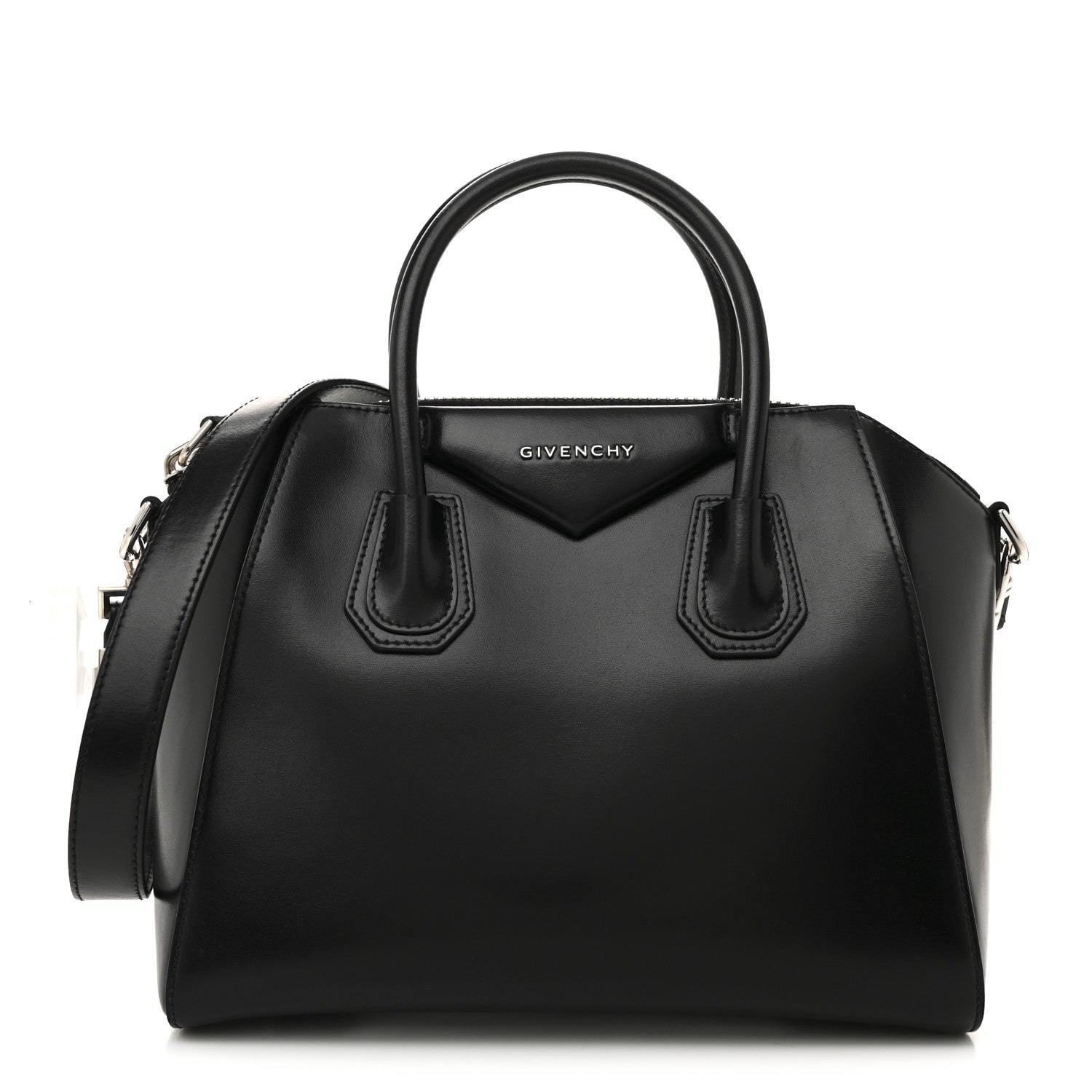 Givenchy Shiny Lord Calfskin Small Antigona Black 1 of 13