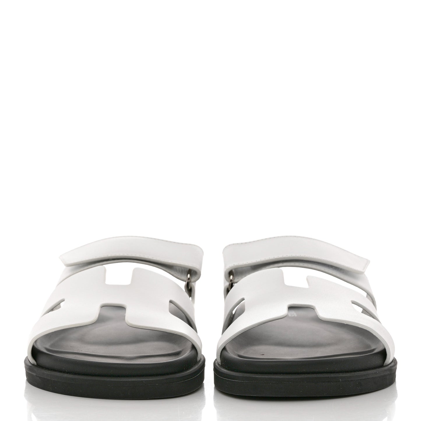 Calfskin Womens Chypre Sandals 39.5 White