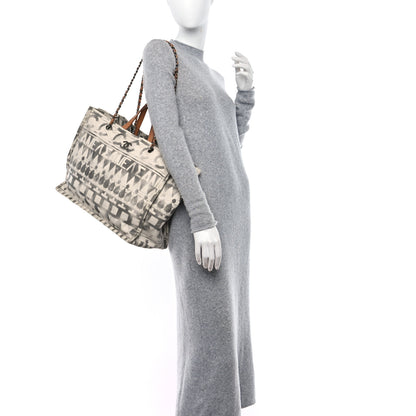 Chanel Canvas Large Iliad Shopping Tote Beige 2 of 13