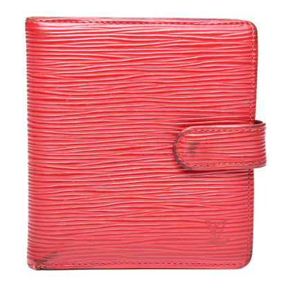 Louis Vuitton Epi Porte Billets Compact Wallet Rouge 1 of 14