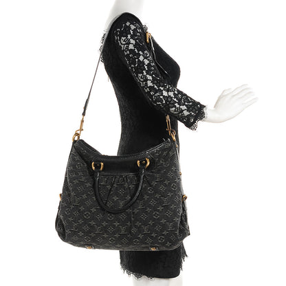 Louis Vuitton Denim Neo Cabby GM Black 2 of 6