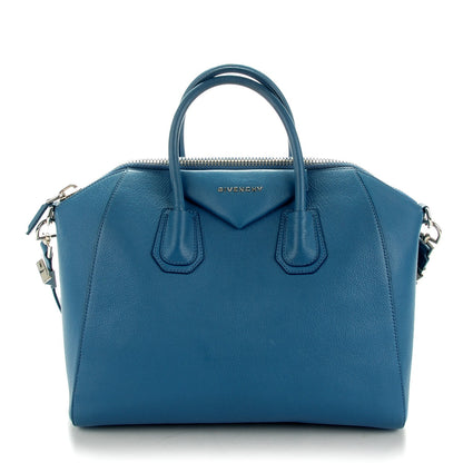 Givenchy Sugar Goatskin Medium Antigona Mineral Blue 1 of 7