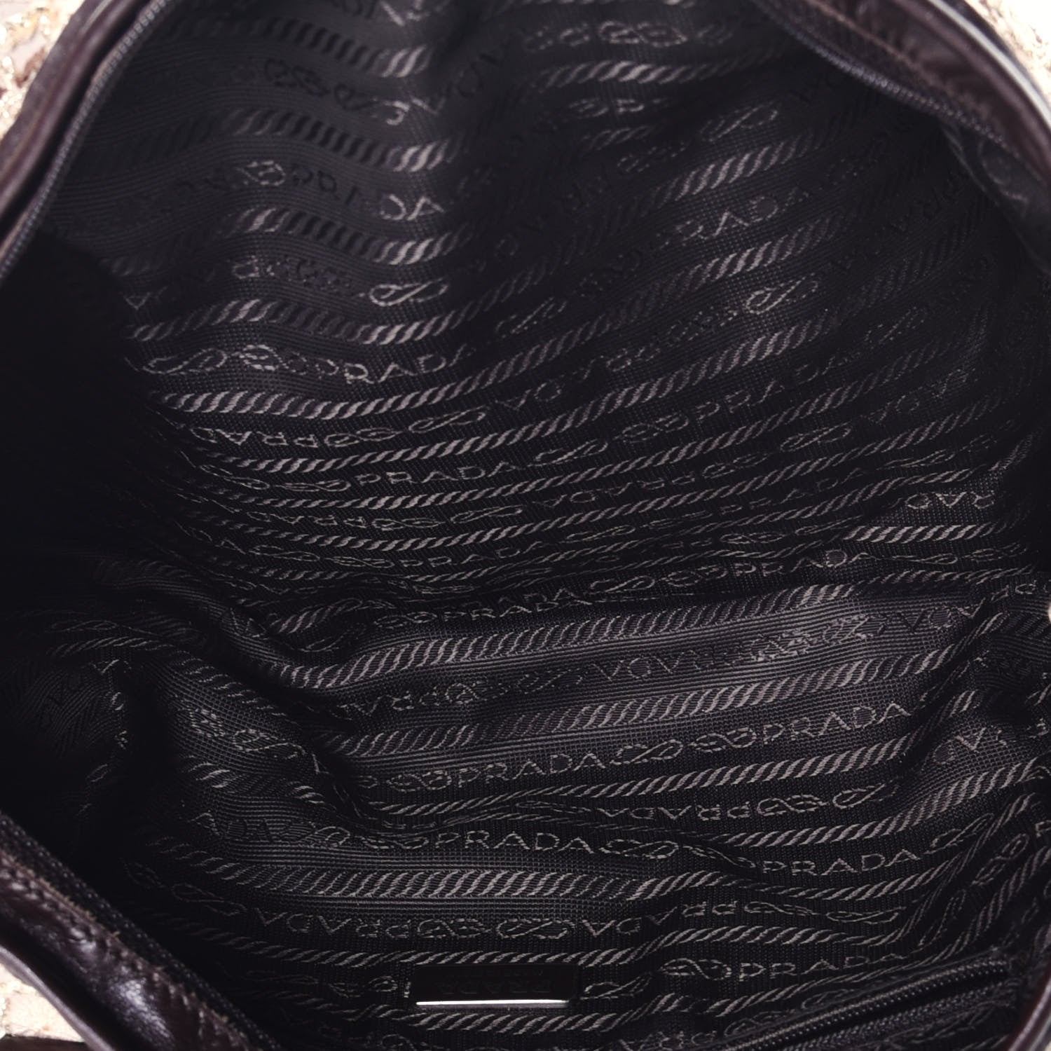 Prada Bow Cloquet Top Handle Bag Avorio 5 of 8