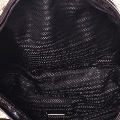 Prada Bow Cloquet Top Handle Bag Avorio 5 of 8