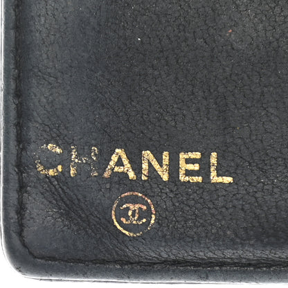 Chanel Caviar Timeless CC Compact French Wallet Black 6 of 12