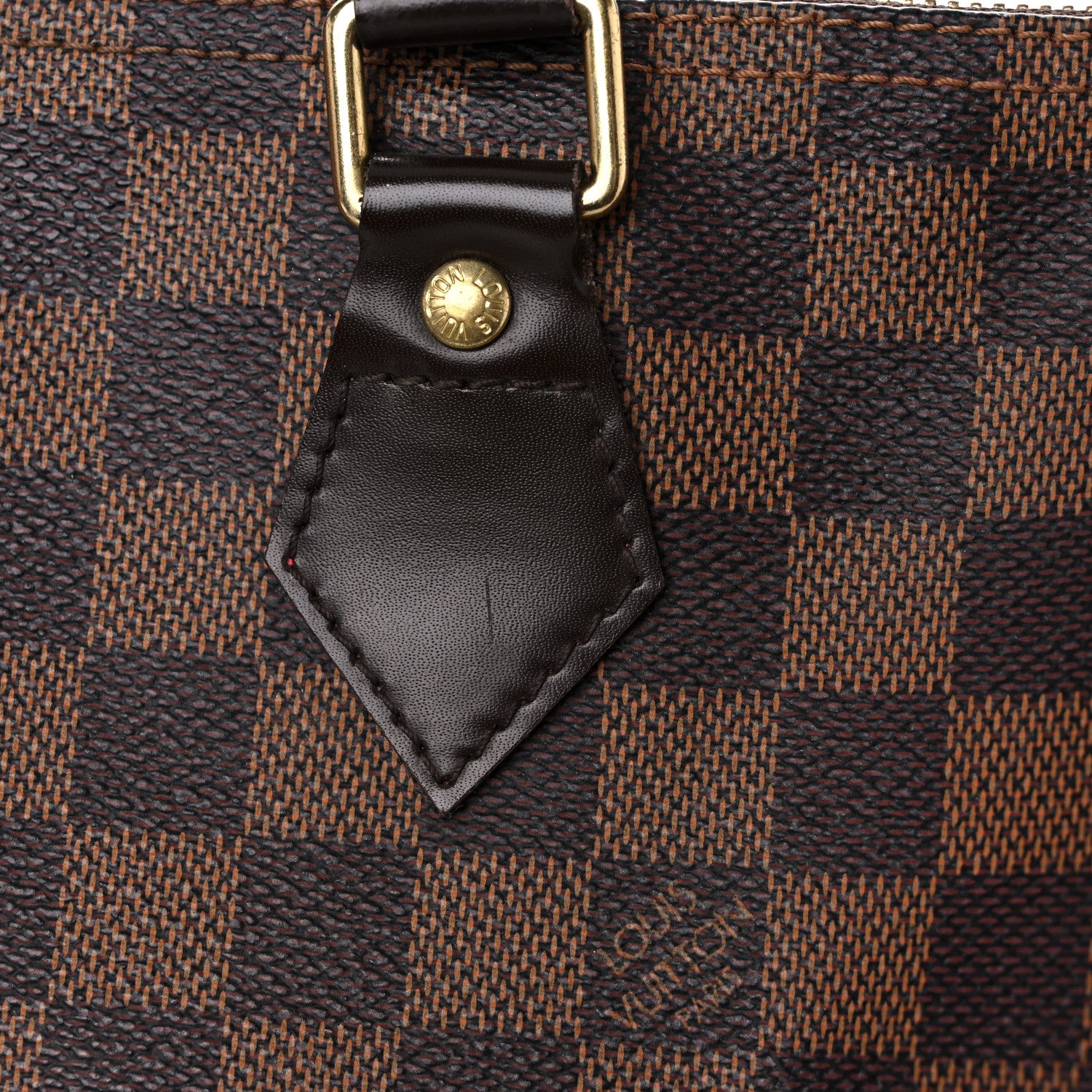 Louis Vuitton Damier Ebene Speedy Bandouliere 30 17 of 21