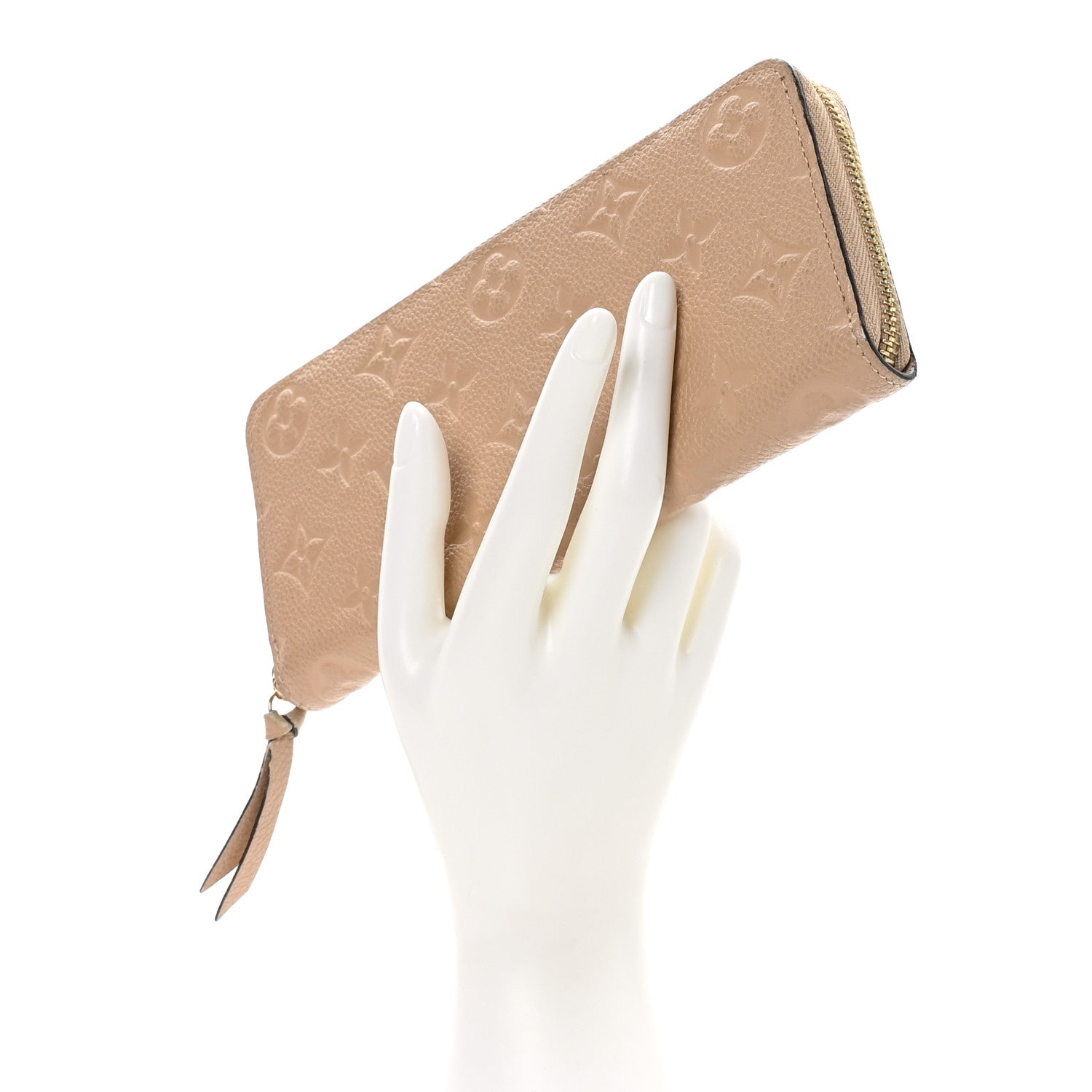 Louis Vuitton Empreinte Clemence Wallet Dune 2 of 8