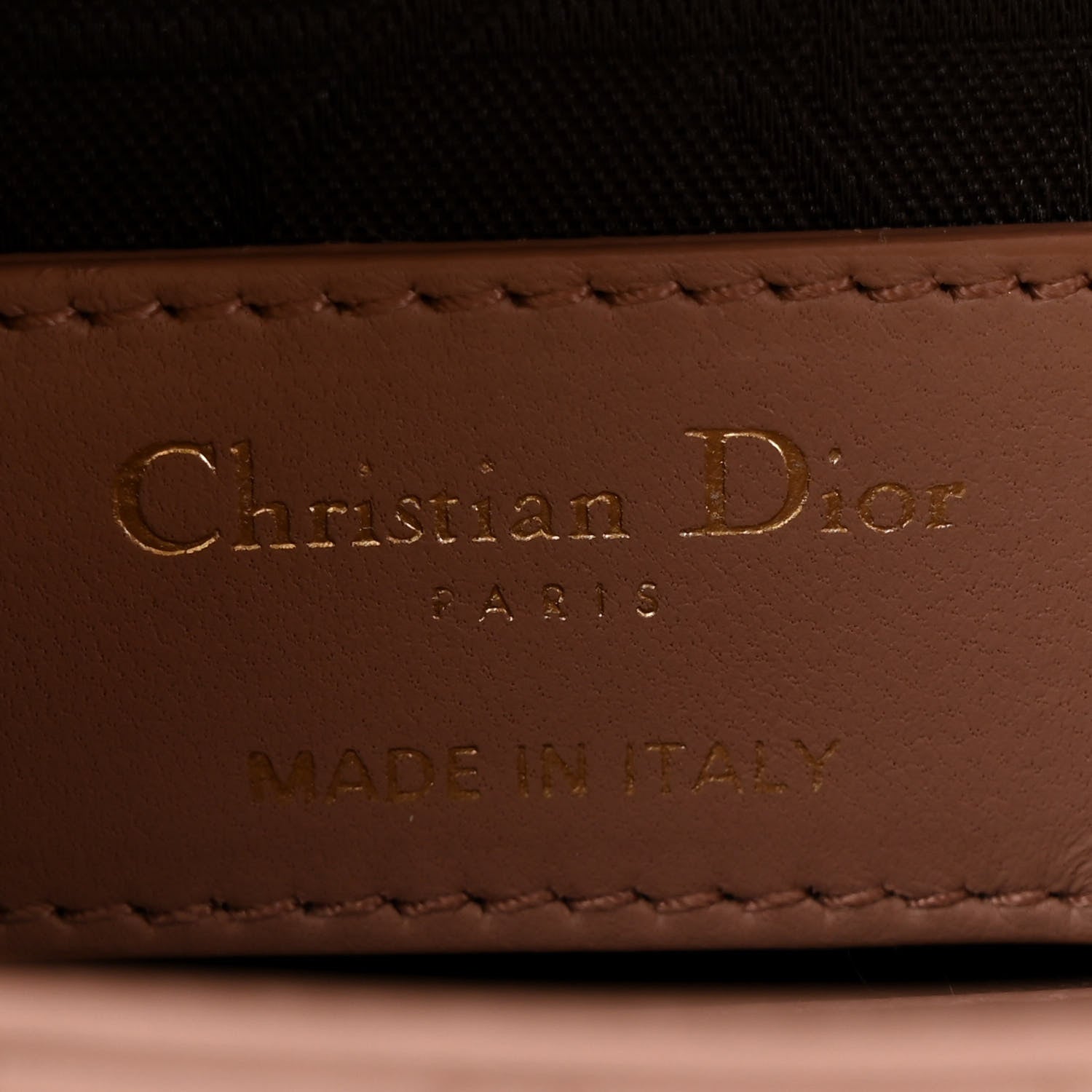 Christian Dior Lambskin Cannage Small My ABCDior Lady Dior Fard 6 of 12