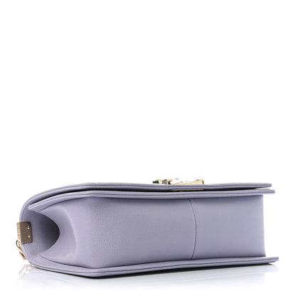 Chanel Caviar Quilted Medium Boy Flap Light Purple 4 of 9