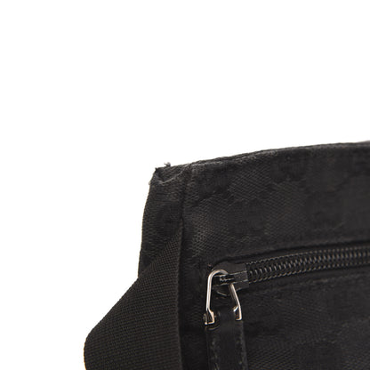 Gucci GG Monogram Double Pocket Belt Bag Black 13 of 13