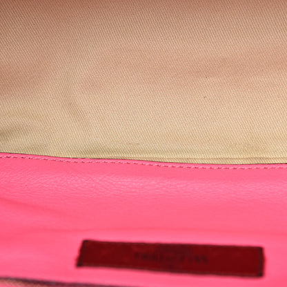 Valentino Garavani Vitello Small Rockstud Tote Fuxia Fluo 18 of 19