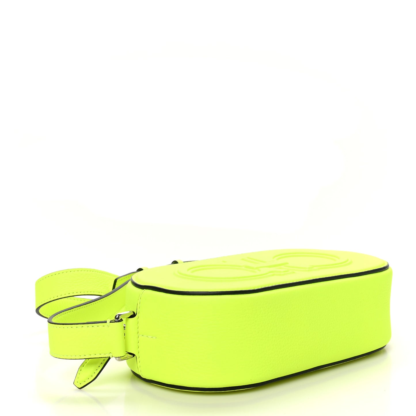 Calfskin Double Gancio Crossbody Bag Tennis