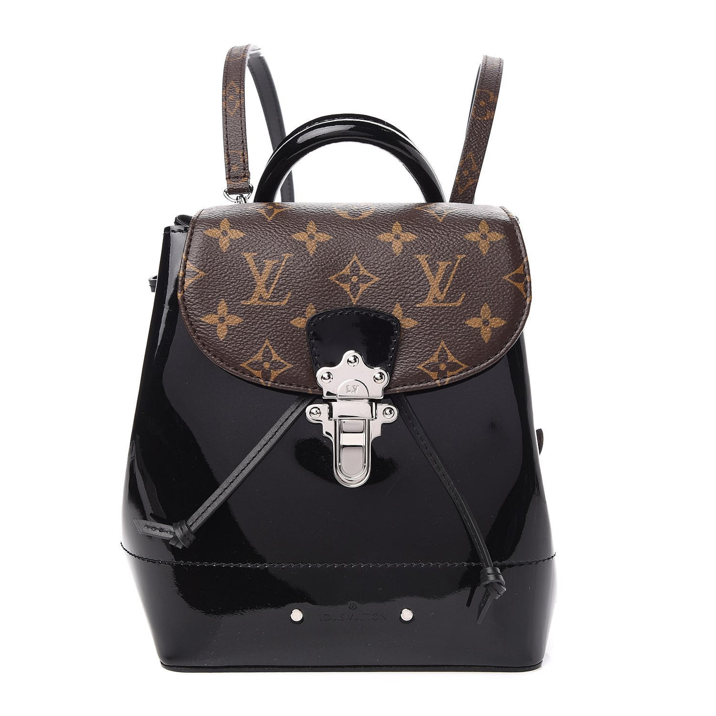 Patent Monogram Hot Springs Backpack Black