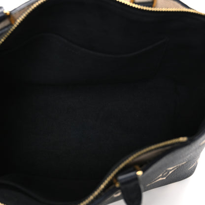 Louis Vuitton Empreinte Monogram Giant Petit Palais Black Beige 5 of 9