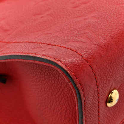 Louis Vuitton Empreinte Sully PM Scarlet 11 of 14