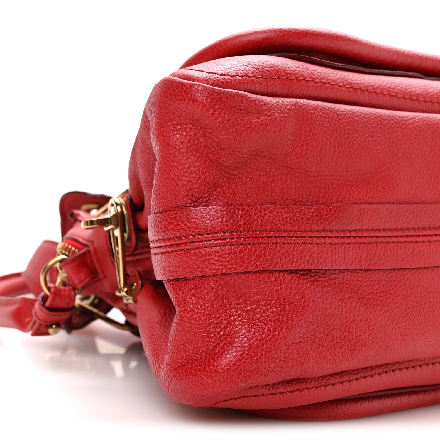Chloe Calfskin Medium Paraty Red 9 of 11
