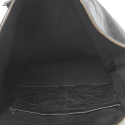 Balenciaga Agneau Classic Hardware Square Tote Black 5 of 10