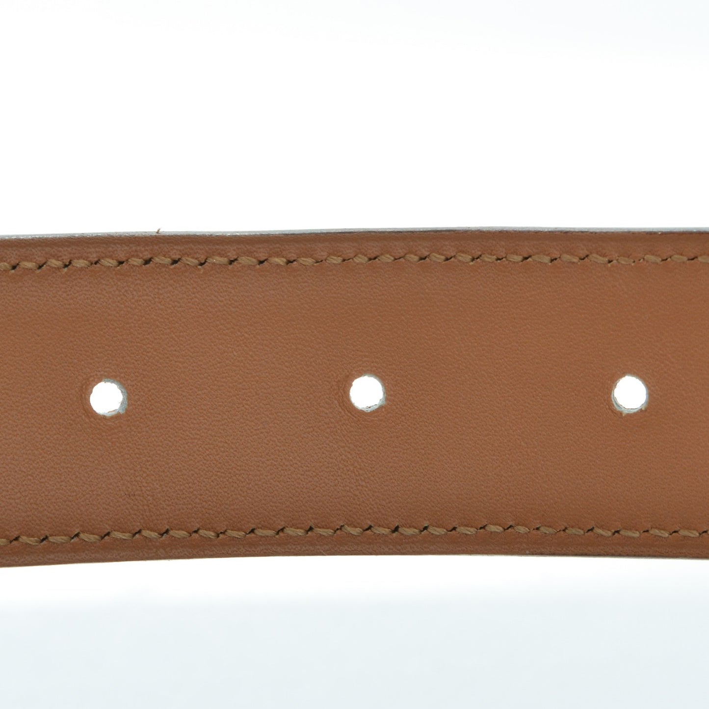 Shiny Porosus Crocodile 32mm Belt Strap 105 Etrusque