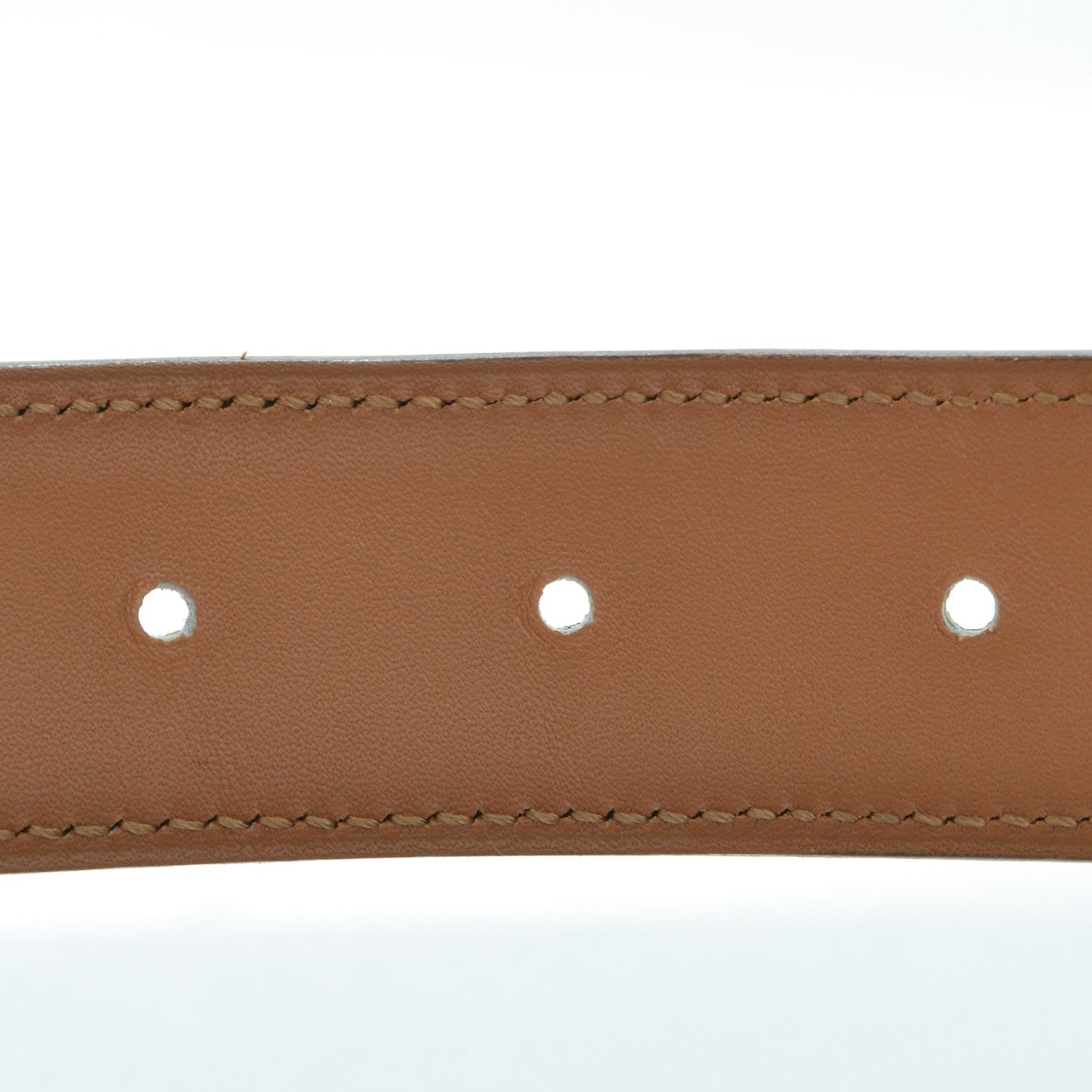 Hermes Shiny Porosus Crocodile 32mm Belt Strap 105 Etrusque 3 of 5