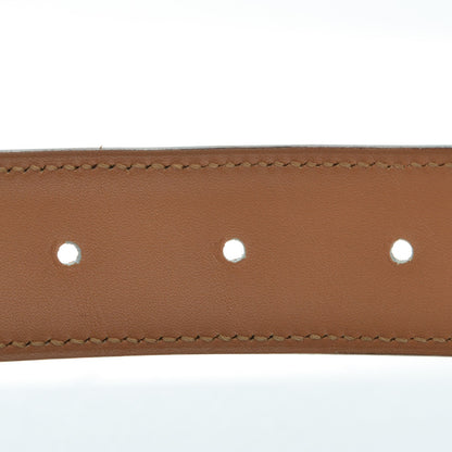 Hermes Shiny Porosus Crocodile 32mm Belt Strap 105 Etrusque 3 of 5