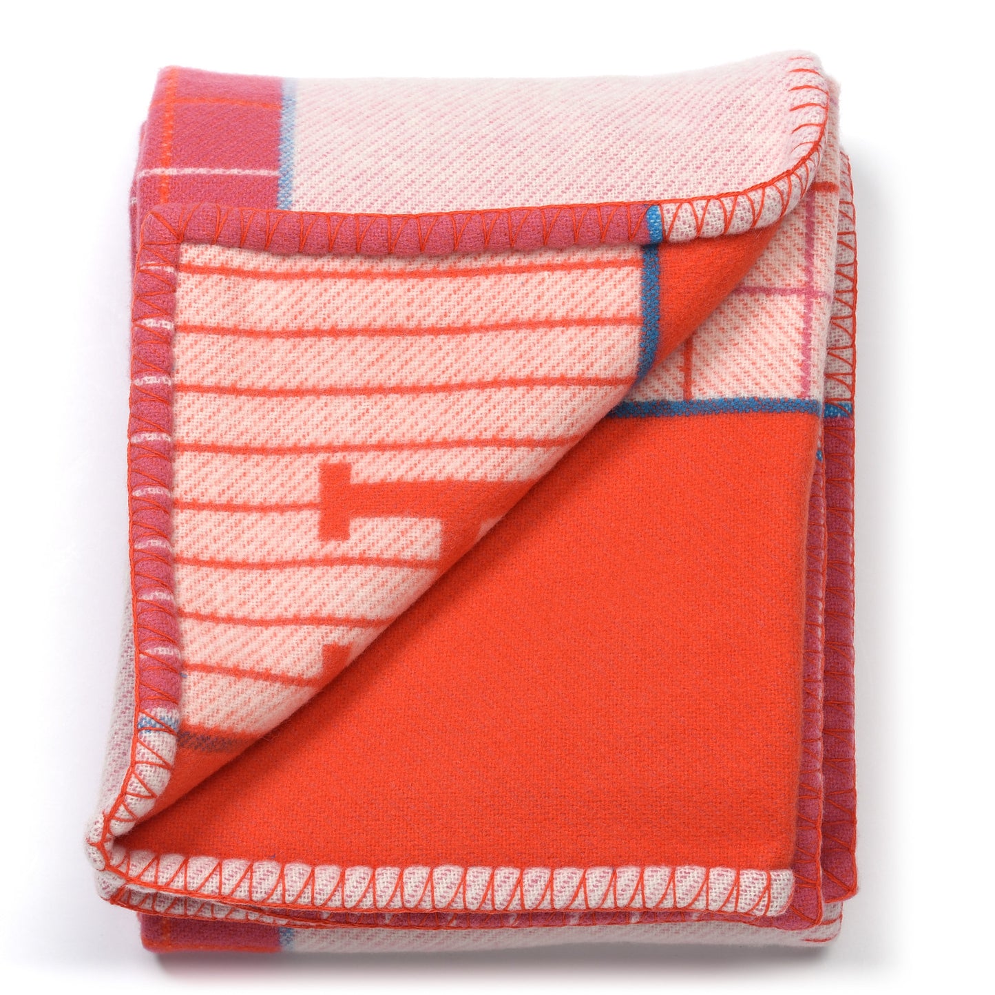 Wool Cashmere Avalon Passe-Passe Blanket Figue