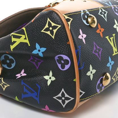 Louis Vuitton Monogram Multicolor Beverly MM Black 9 of 10