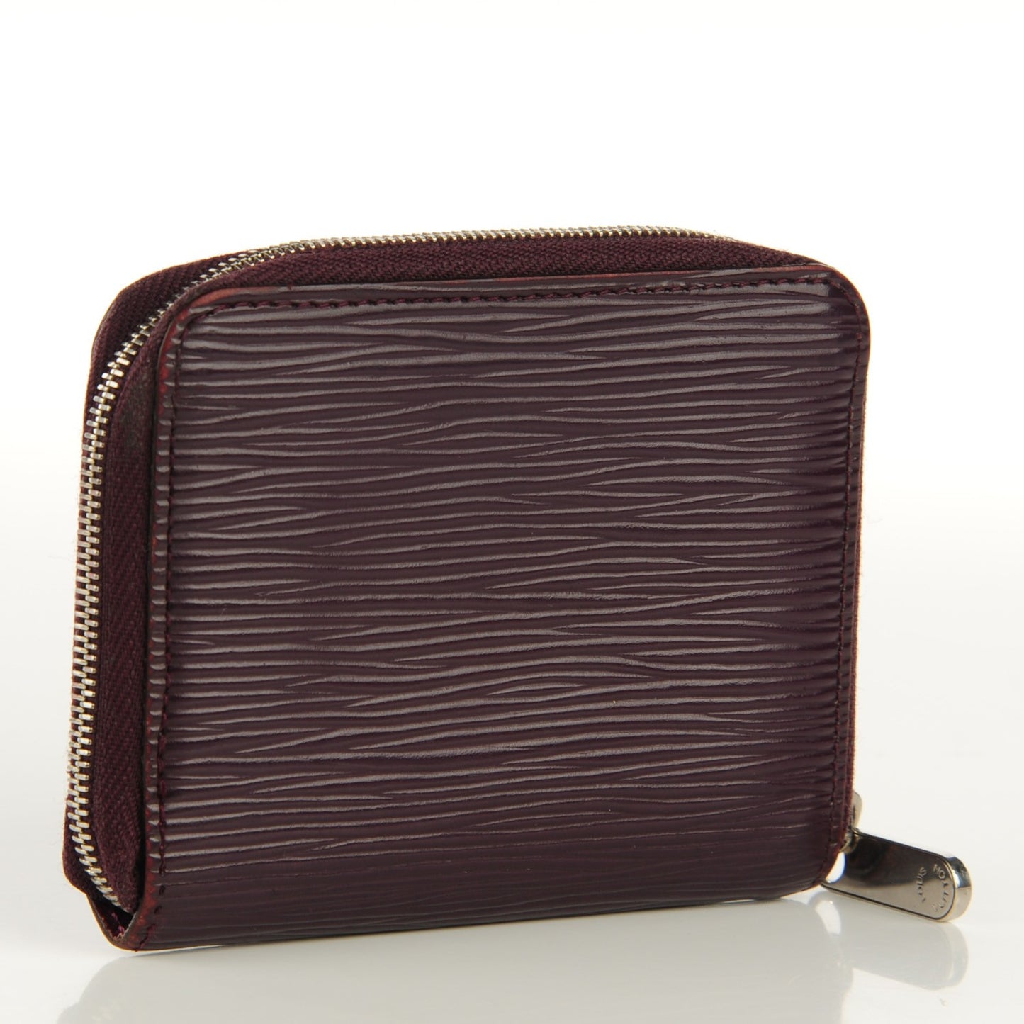 Epi Zippy Coin Purse Cassis