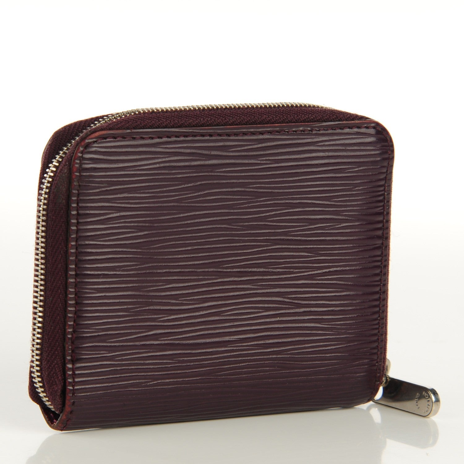 Louis Vuitton Epi Zippy Coin Purse Cassis 3 of 7