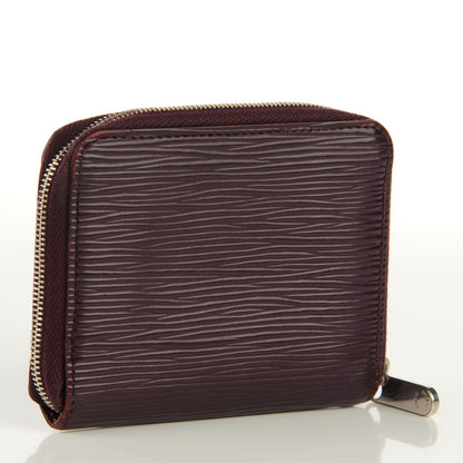 Louis Vuitton Epi Zippy Coin Purse Cassis 3 of 7