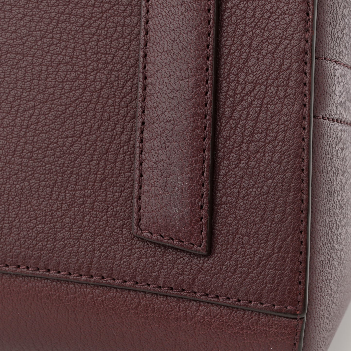 Sugar Goatskin Medium Antigona Oxblood