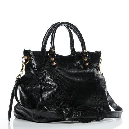 Balenciaga Agneau Giant 12 Gold Hardware Velo Black 3 of 7