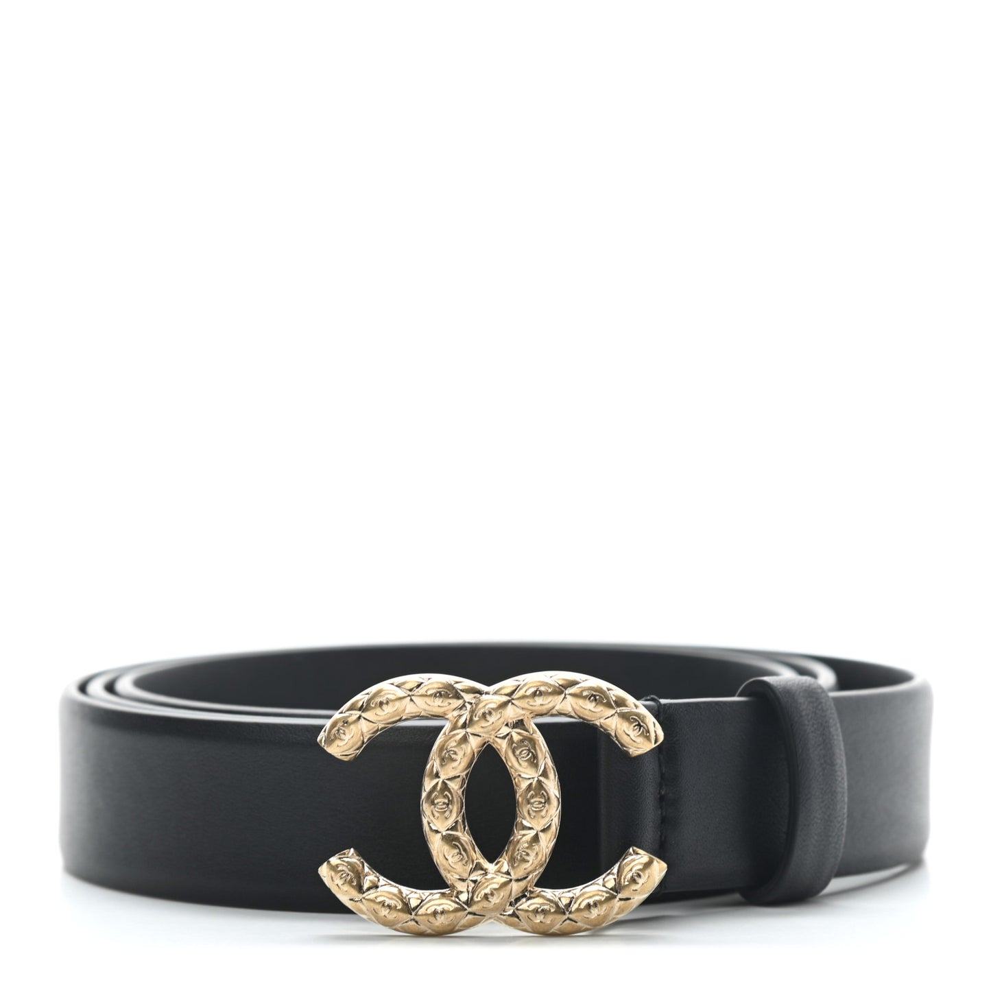 Calfskin CC Belt 90 36 Black
