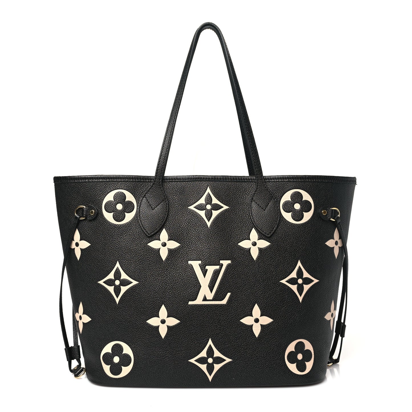 Empreinte Monogram Giant Neverfull MM Black Beige