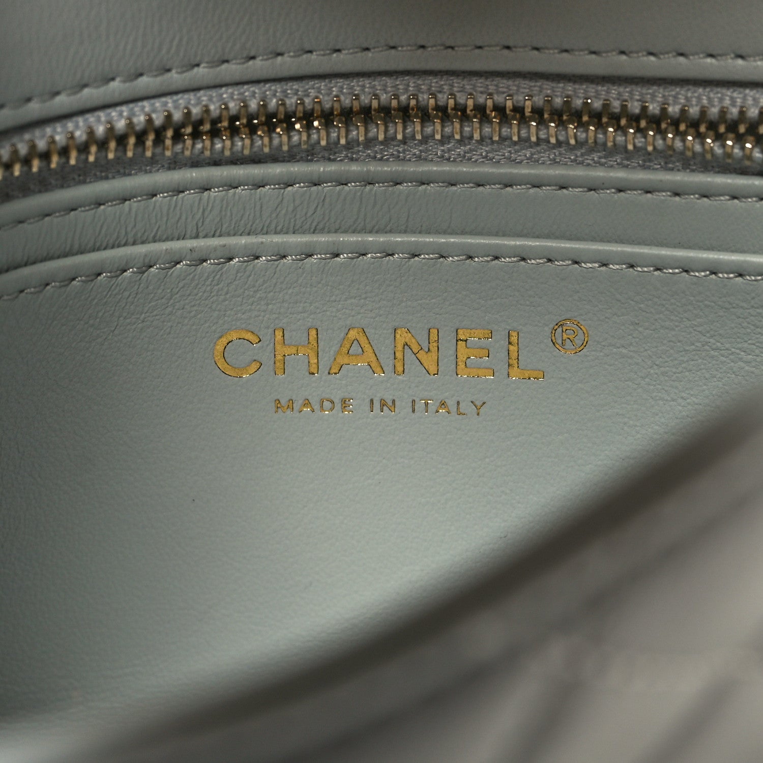 Chanel Lambskin Quilted Mini Pearl Crush Flap Light Grey 6 of 11