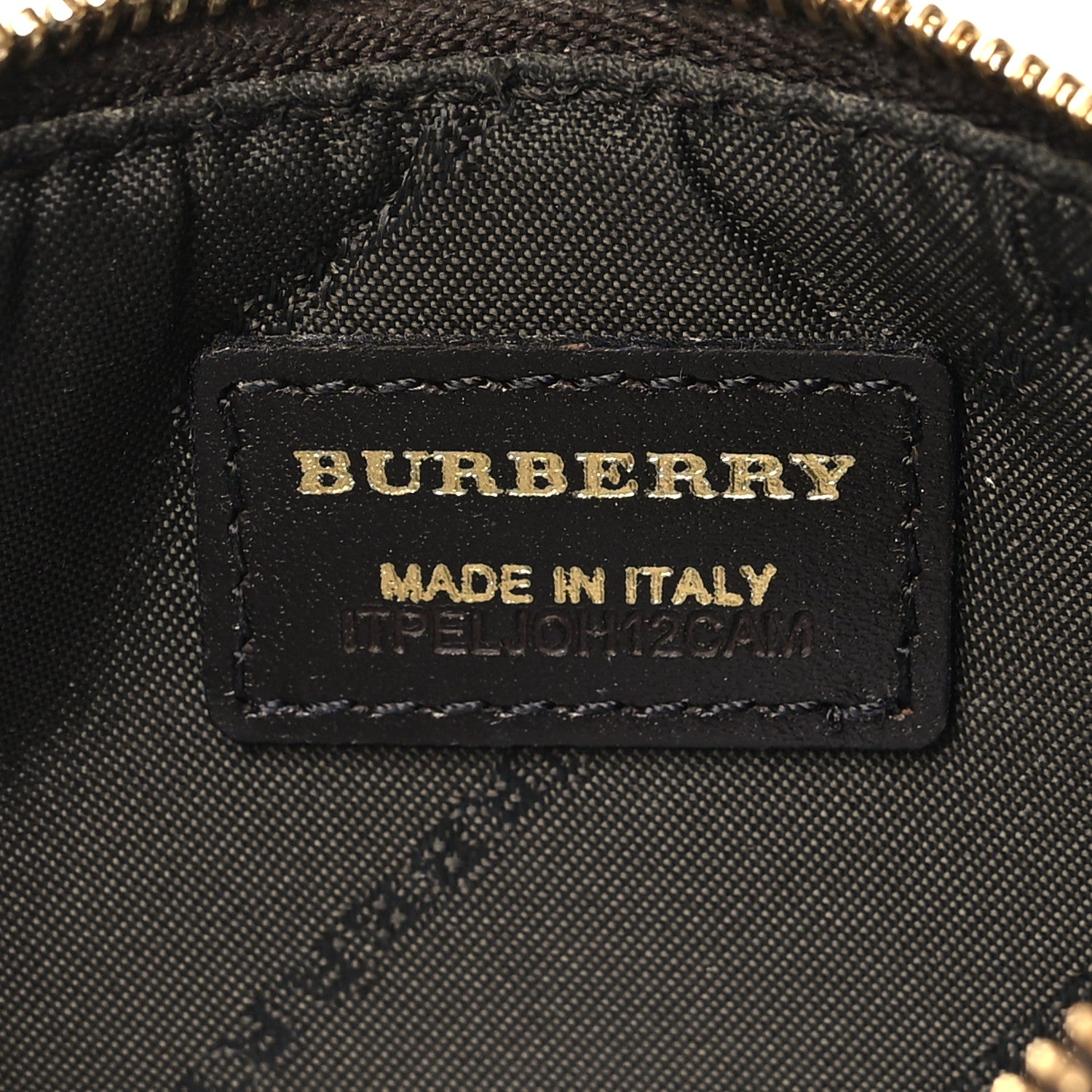 Burberry Haymarket Check Lindal Coin Case Chocolate 6 of 9
