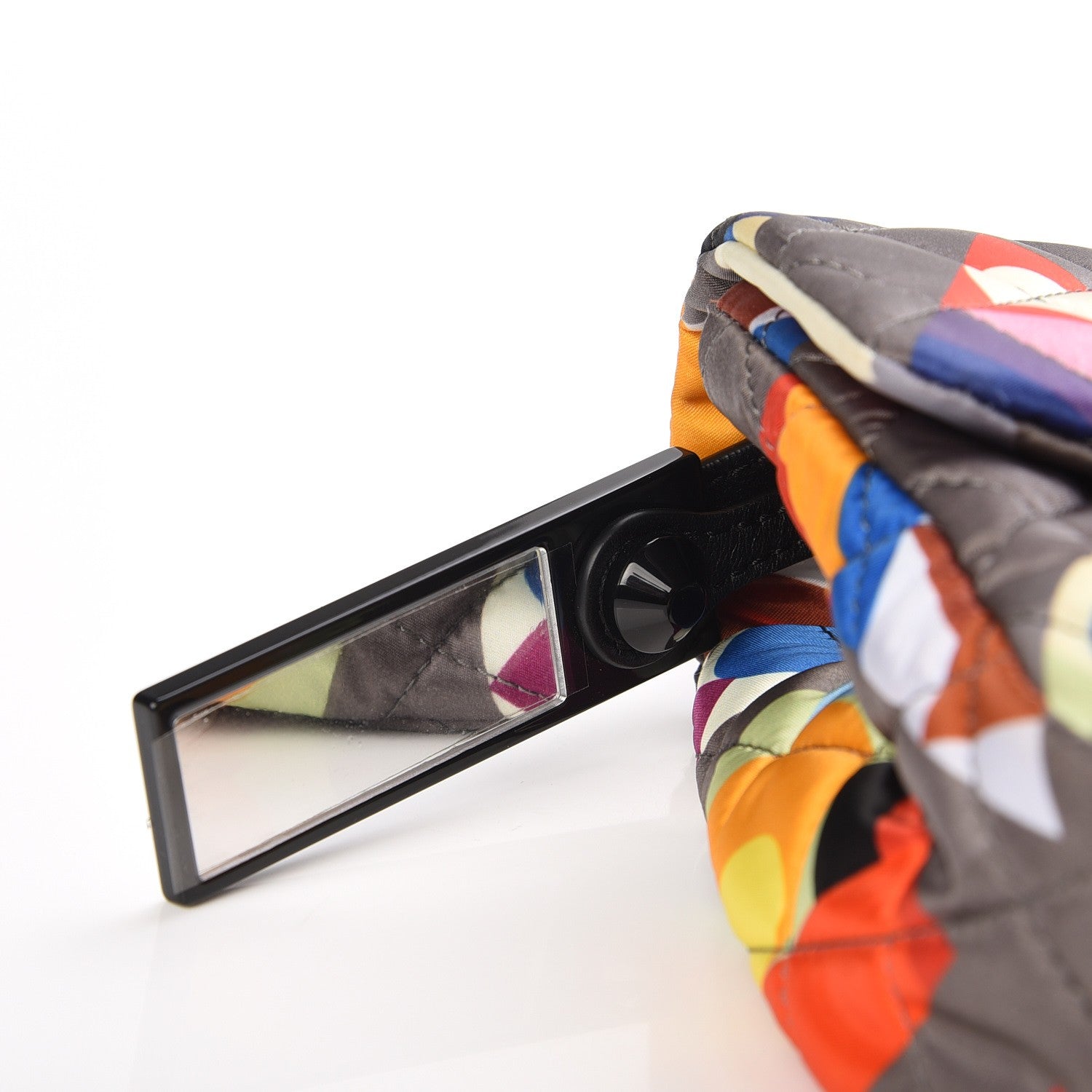 Chanel Nylon Printed Medium Coco Color Flap Multicolor 9 of 9