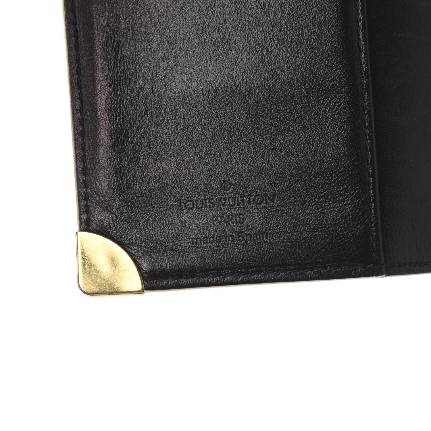 Louis Vuitton Suhali Small Ring Agenda Cover Black 5 of 6