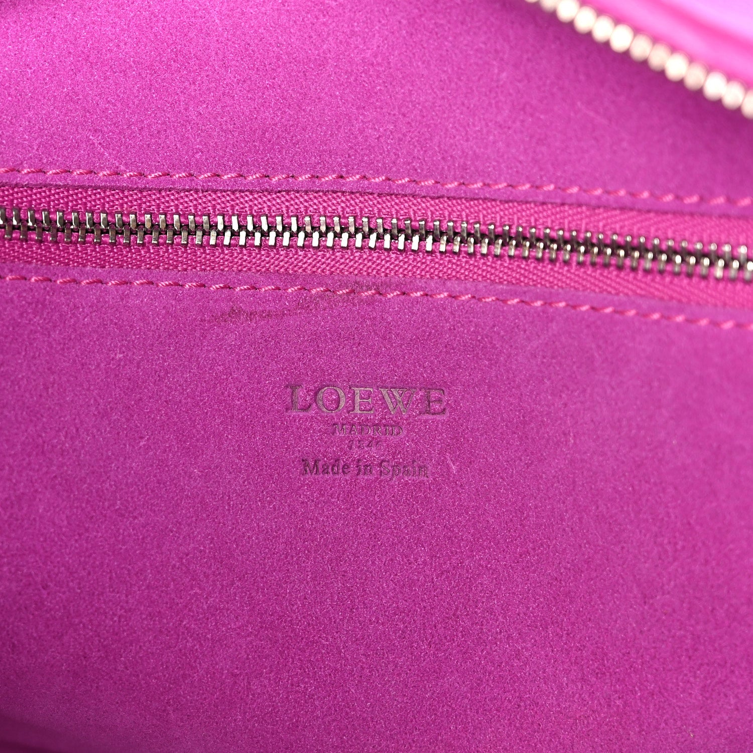 Loewe Calfskin Amazona 28 Bright Purple 6 of 9