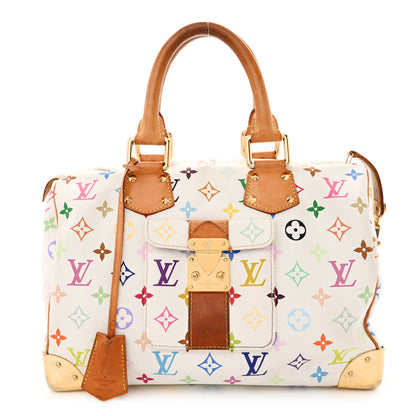 Louis Vuitton Monogram Multicolor Speedy 30 White 1 of 20