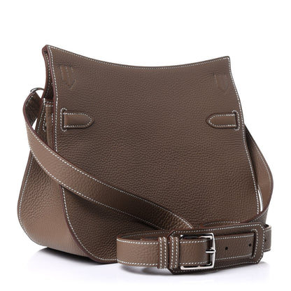 Hermes Taurillon Clemence Jypsiere 28 Etoupe 3 of 13