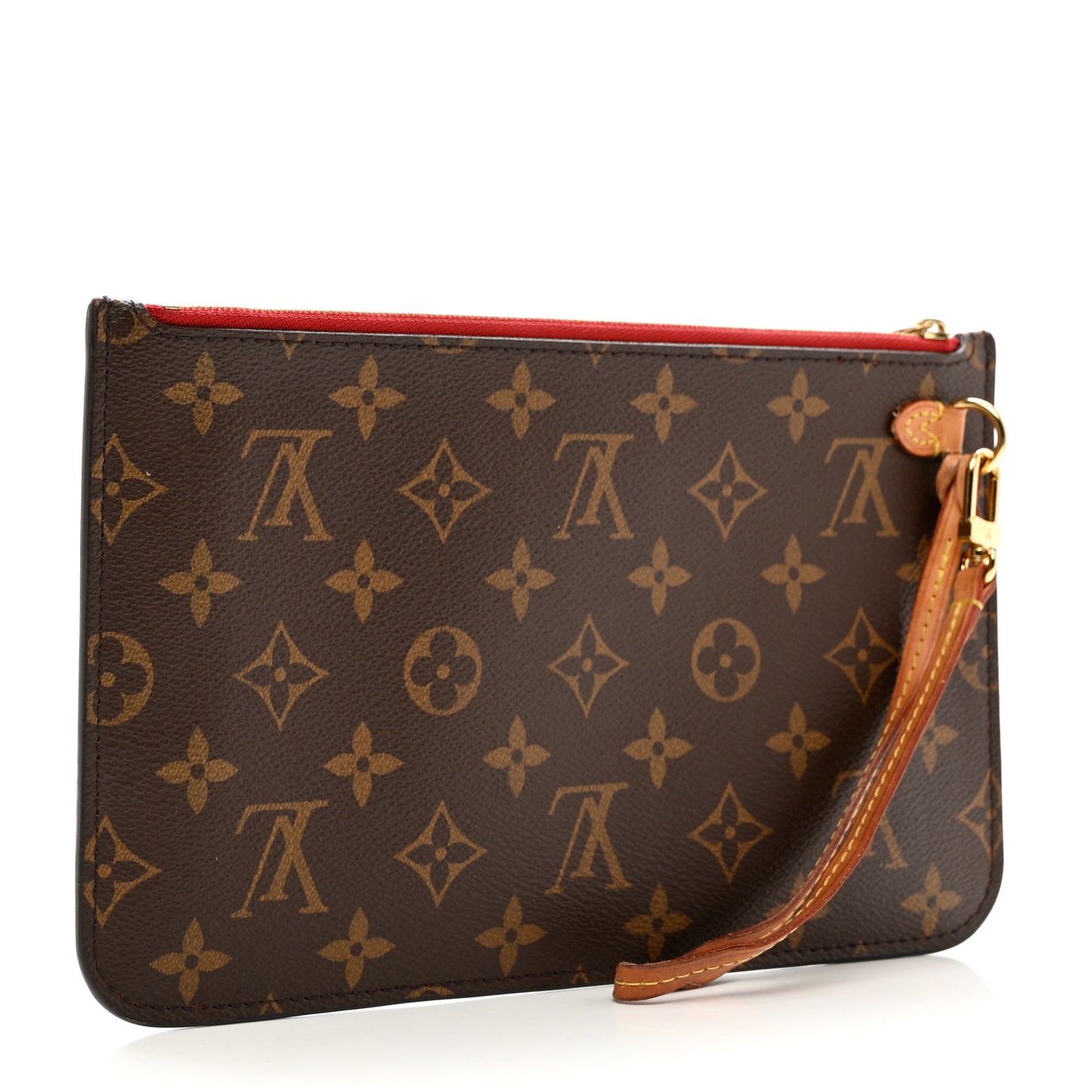 Monogram Neverfull MM GM Pochette Cherry
