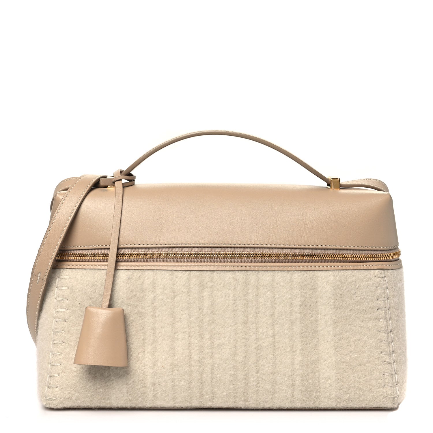 Loro Piana Smooth Calfskin Cashmere L27 Extra Bag Ancient Paper 1 of 9