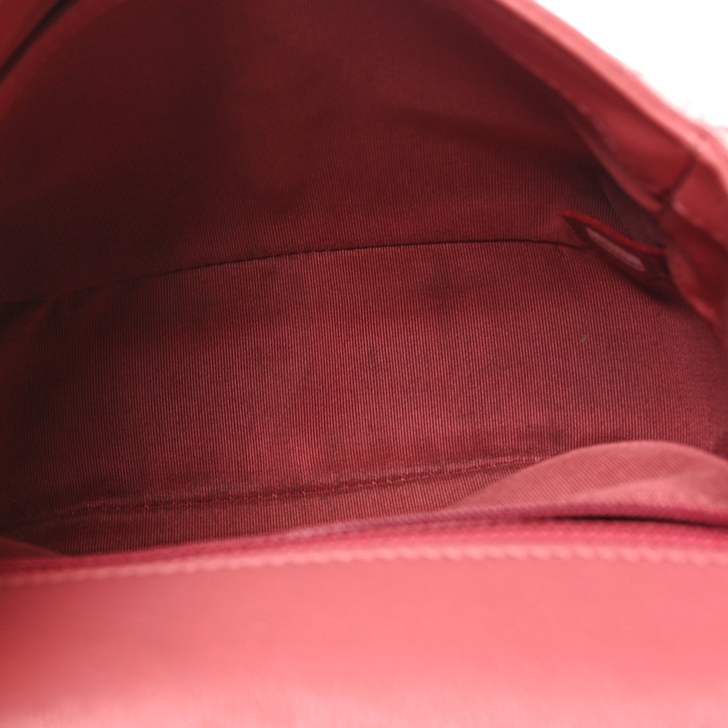 Calfskin Stitched Small Flap Bag Pink