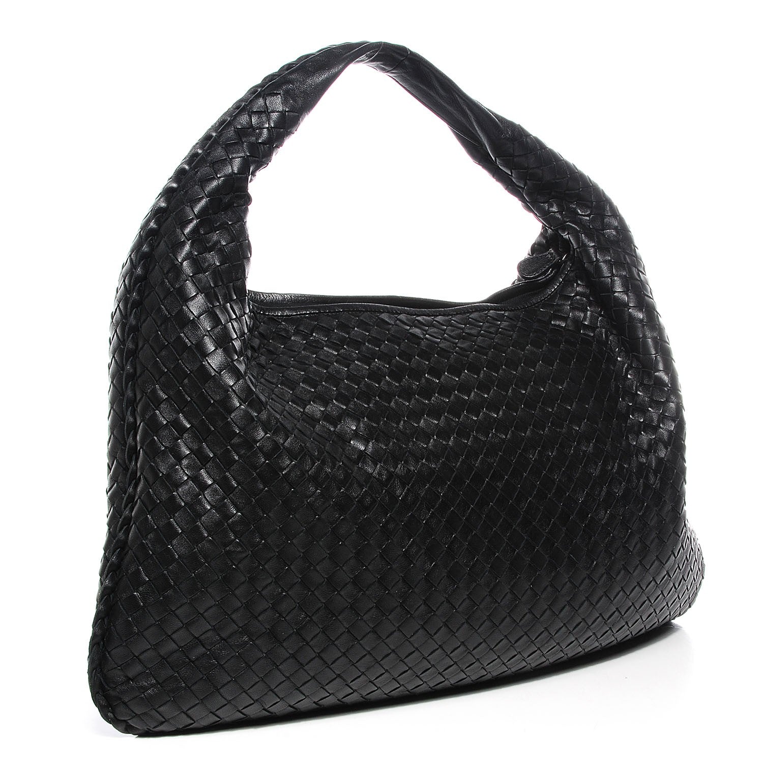 Bottega Veneta Nappa Intrecciato Large Veneta Hobo Nero Black 3 of 8