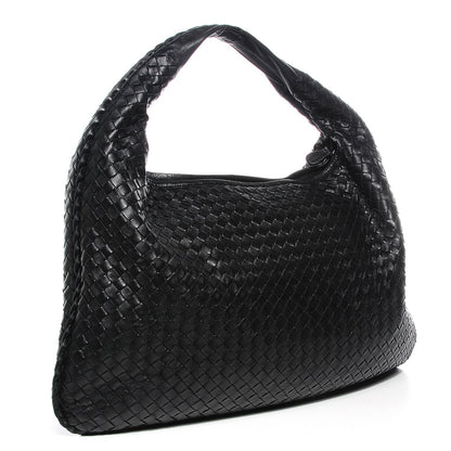 Bottega Veneta Nappa Intrecciato Large Veneta Hobo Nero Black 3 of 8