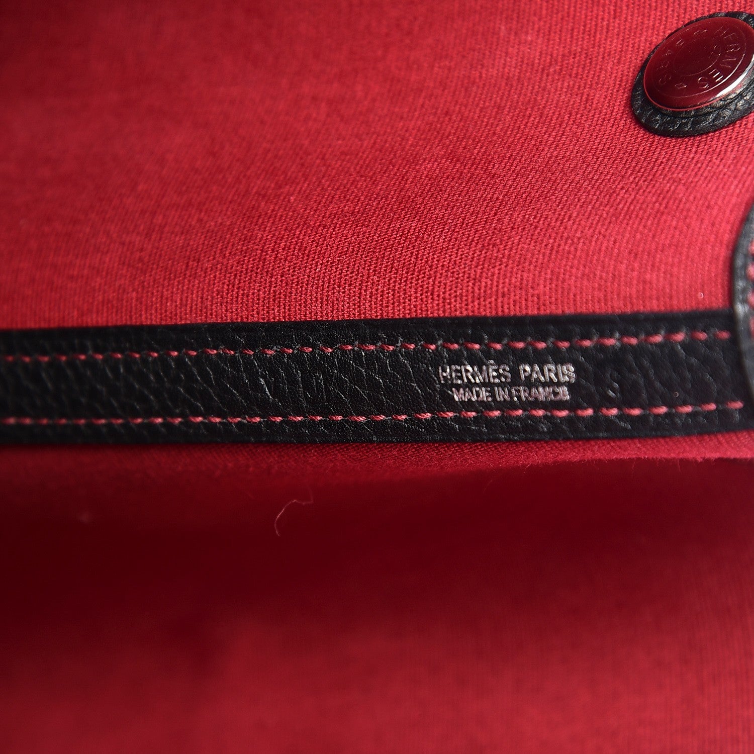 Hermes Toile Negonda Garden Party 36 MM Rouge Imperial Plomb 6 of 10