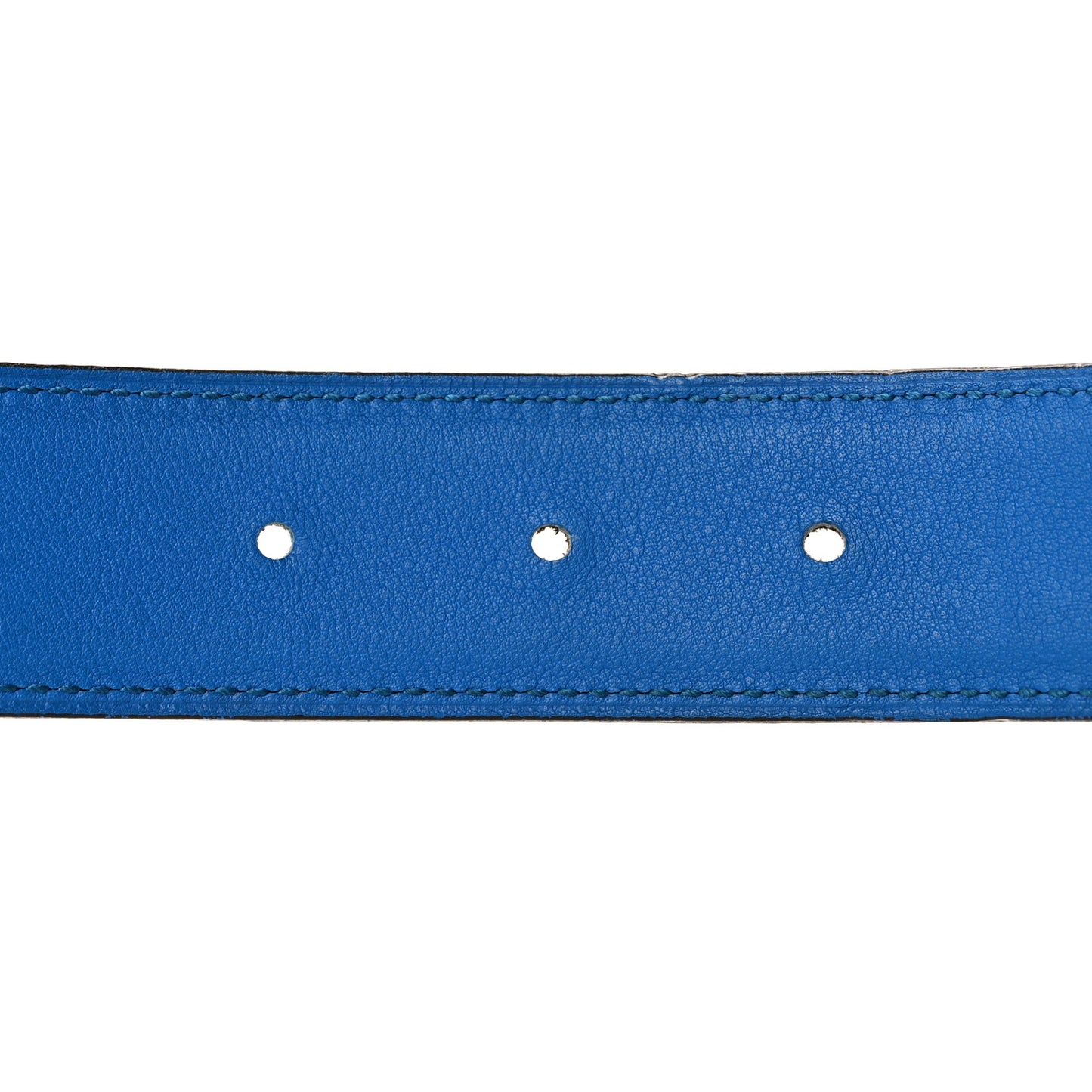 Togo Swift 32mm H Belt 85 34 Bleu Zanzibar Chocolate