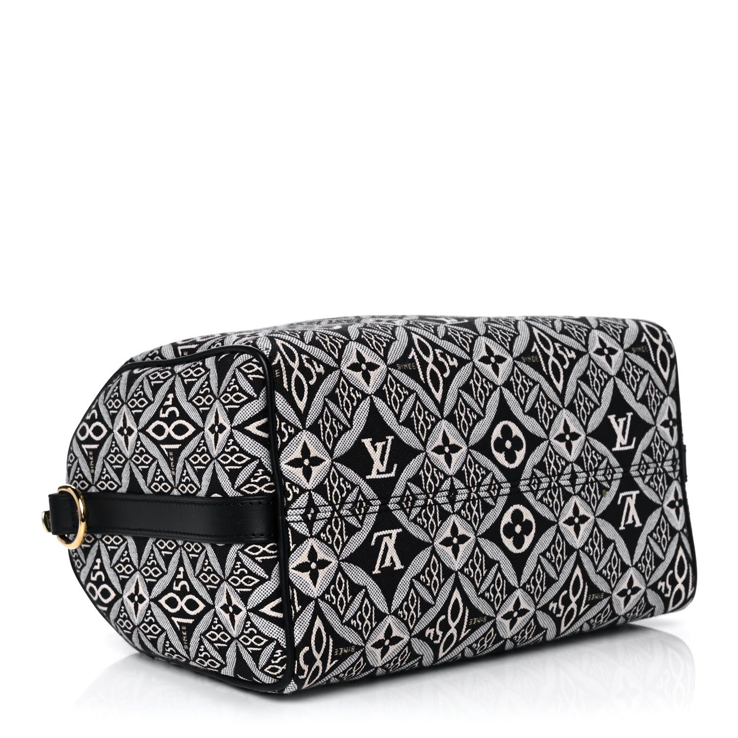 Louis Vuitton Jacquard Since 1854 Speedy Bandouliere 25 Grey 5 of 12