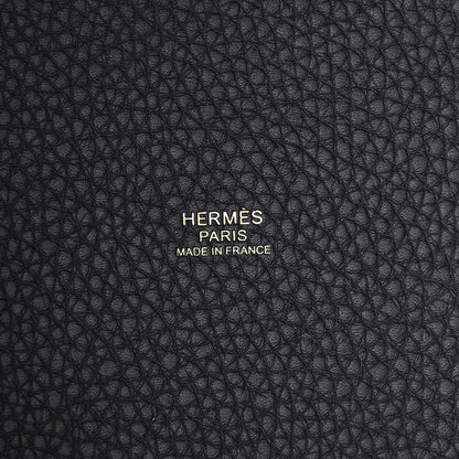 Hermes Taurillon Clemence Picotin Lock 22 MM Caban 6 of 11
