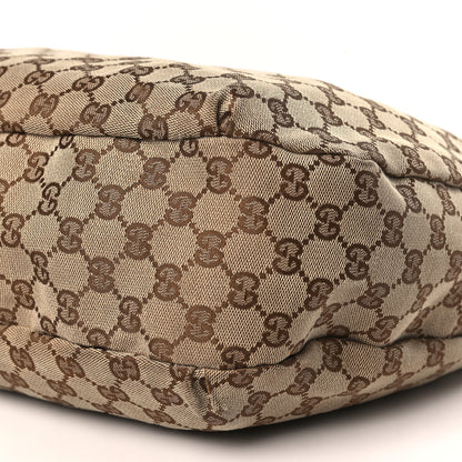 Gucci Monogram Large New Ladies Web Hobo Dark Brown 9 of 10